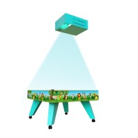 Интерактивная песочница Sandbox два в одном умный стол (с креплением)