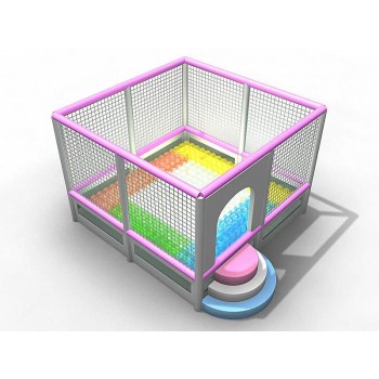 Прозрачный бассейн 4KIDS с LED подсветкой
