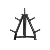 BRONZE GYM H-041 Подставка для дисков (ЧЁРНЫЙ)