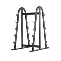 BRONZE GYM H-039 Подставка для грифов (ЧЁРНЫЙ)