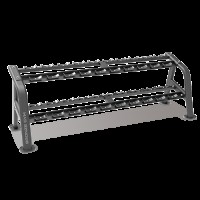 BRONZE GYM BR-1027 Стойка для гантелей (15 пар)