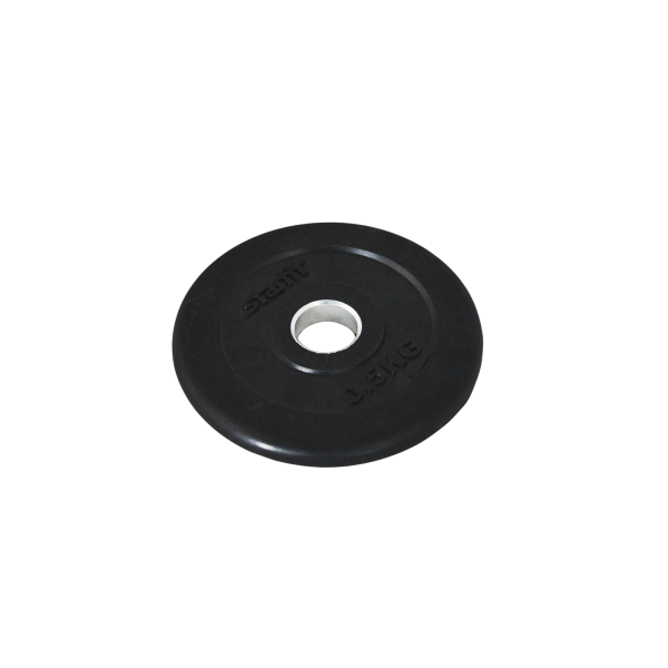 Диск обрезиненный BB-202, d=26 мм, черный, 0,5 кг