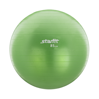 Мяч гимнастический GB-101 85 см, антивзрыв, зеленый